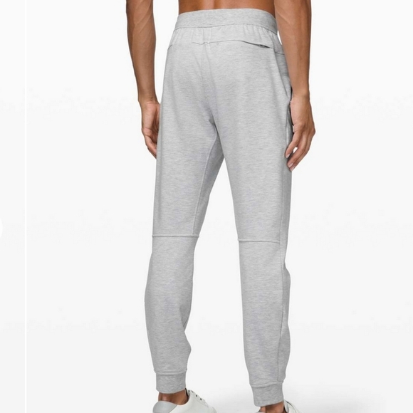 Lululemon City Sweat Jogger French Terry 27" Heathered Ultra Light Grey Medium - Picture 2 of 10